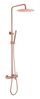 Душевая стойка Boheme Uno 468-CB брашированная медь