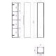 Шкаф-пенал La Fenice Simpla FNC-05-SIM-B-30 подвесной Белый матовый 30 см