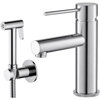 Смеситель для раковины с гигиеническим душем Timo Saona 2360/00G хром