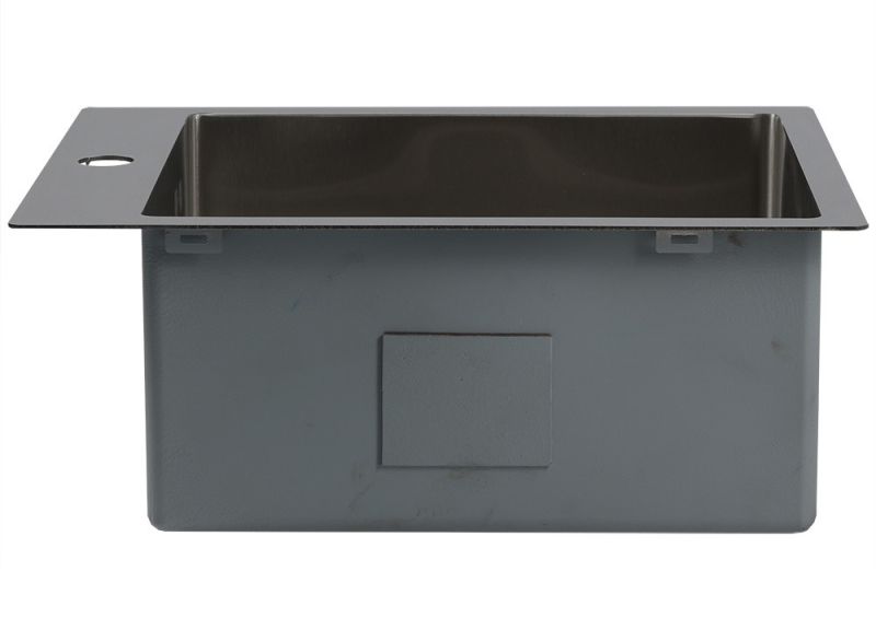 Мойка R4050H Melana ProfLine 3,0/200 сатин в комплекте с коландером