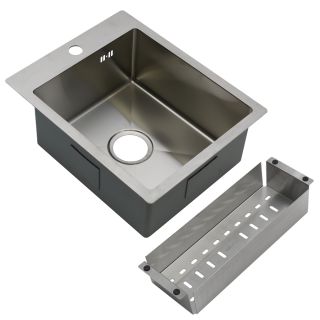 Мойка R4050H Melana ProfLine 3,0/200 сатин в комплекте с коландером