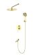 Душевой комплект Wonzon & Woghand Stick WW-88939017-BG брашированное золото