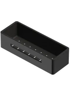 Полка WHITECROSS Ergo ER2280GM  вороненая сталь