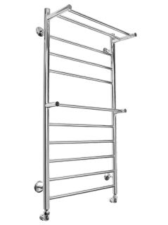 Полотенцесушитель водяной Domoterm Медея П10 500x1000 с двумя полками хром