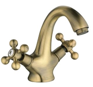 Смеситель для раковины Haiba HB1019-4 бронза