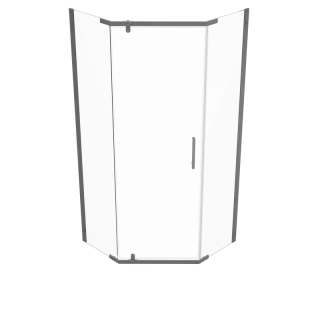 Душевой уголок Triton Дека -Графит Щ0000073930 90x90 см профиль графиит стекло прозрачное