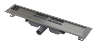 Душевой лоток AlcaPlast Professional Low для цельной решетки 75см хром APZ106-750