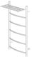 Полотенцесушитель электрический Point Афина PN04848PW с полкой 40x80см белый матовый