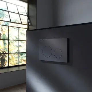 Клавиша смыва Am.Pm PrimeFit L I090138 механическая черный матовый