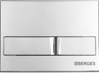 Комплект Berges 4в1 043231: инсталляция NOVUM525 кнопка L3 хром глянец унитаз EGO Rimless сиденье Toma SO