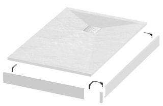 Душевой поддон Grossman Strong GR-S190110Q 110x90см белый