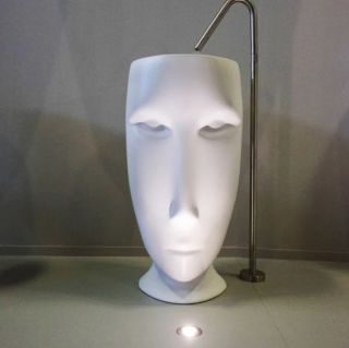 Раковина напольная Kerasan Artwork Moloco 474030 45см белый матовый