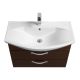 Тумба под раковину Акватон Ария 80см тёмно-коричневый 1A140801AA430