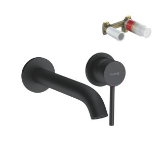 Смеситель для раковины Kludi BOZZ BLACK  SET 382453976S черный