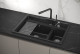 Мойка кухонная Granula Kitchen Space 7302, ШВАРЦ