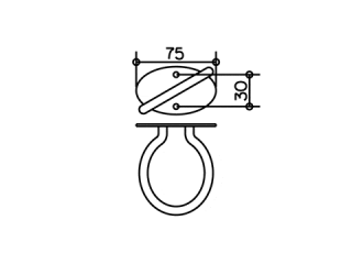 Держатель фена Keuco 04997010000 хром