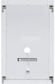 Зеркальное трюмо с подсветкой Continent ЗЛП453 с сенсорным выключателем 100см