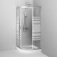 Душевой уголок Am.Pm Tender Twin Slide W45G-301-090TM 90x90 см хром
