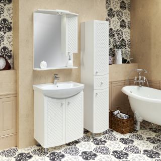 Тумба под раковину Runo  (под умывальник Элеганс 65) Милано 65 (УТ000002087)