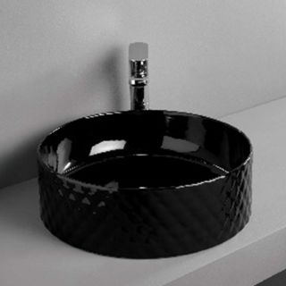 Раковина ArtCeram Cognac OSL009 03 00 черная 44 см