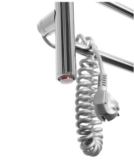 Полотенцесушитель электрический Domoterm Классик DMT 109-6 50x80 EK L хром