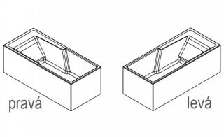 Акриловая ванна Riho Still Shower Fall Plug and Play B103023005 L заполнение через перелив 180х80см белый