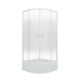 Душевой уголок Triton Лайт Щ0000061813 90x90 см профиль белый стекло с узором