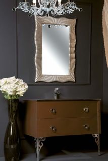 Тумба под раковину Armadi Art Neoart 80см шоколад 831-080-DB