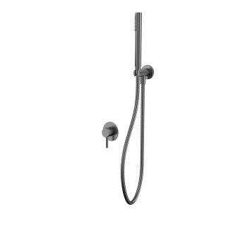 Встраиваемый смеситель для душа WHITECROSS Y YSET02GM оружейная сталь