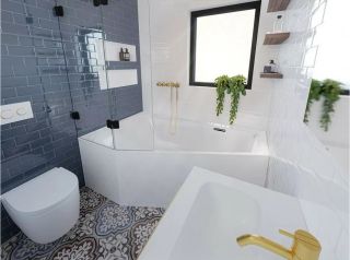 Акриловая ванна Riho Rethink Space Fall B115006005 R заполнение через перелив 180х110см белый