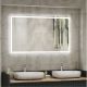 Зеркало с подсветкой Continent Mercury ЗЛП464 с сенсорным выключателем 120см