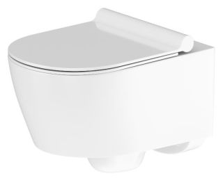 Подвесной унитаз Damixa Jupiter безободковый белый DX77C1700SC