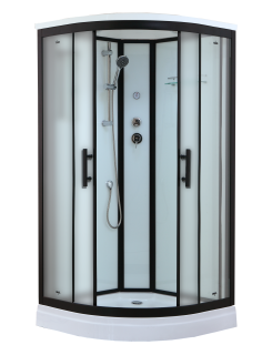 Душевая кабина Timo Standart T-6609BF Black Fabric 90x90см