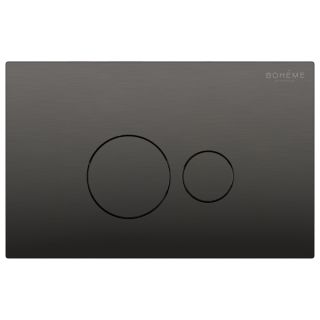 Кнопка смыва Boheme 668-GM оружейная сталь
