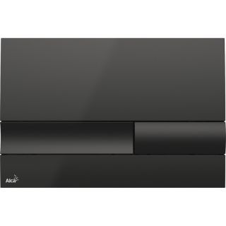 Кнопка смыва AlcaPlast для инсталляции черная M1738