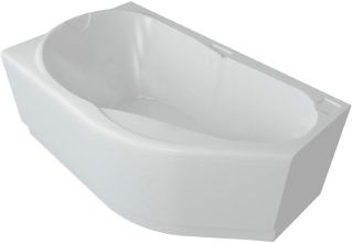 Акриловая ванна Aquatek Таурус TAR170-0000084 170х100 см левая с фронтальным экраном сборно-разборный сварной каркас