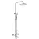 Душевая стойка Swedbe Hermes 9090GH с термостатическим смесителем для ванны хром
