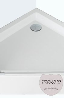 Душевой уголок Pucsho Trapez Grey 331 И0000098 100x100 с поддоном Ap 310