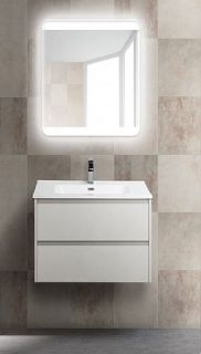 Тумба под раковину BelBagno подвесная 60x50см Bianco Opaco KRAFT-600-2C-SO-BO