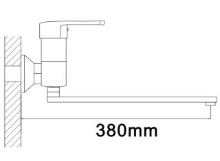 Смеситель для ванны Shevanik S5622 хром