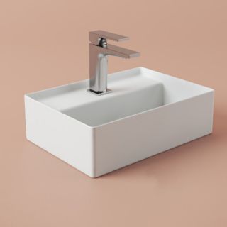 Раковина ArtCeram Scalino SCL005 01 00 белая 38 см