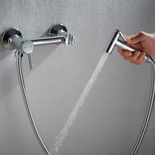 Гигиенический душ со смесителем Shevanik S107 хром
