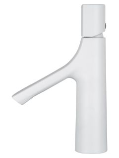 Смеситель для раковины Wonzon & Woghand The One WW-H010-MW белый матовый