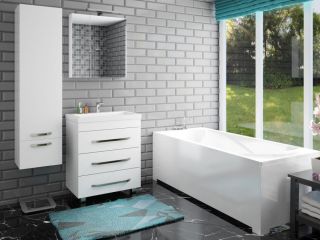 Зеркало-шкаф Эстет Monaco ФР-00002238 70см белый