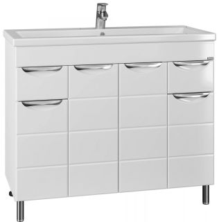 Шкаф-зеркало с подсветкой Onika Ника 206016 правый 60см белый