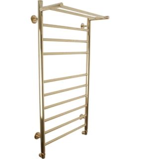 Полотенцесушитель водяной Domoterm Медея П10 500x1000 с полкой золото