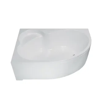 Акриловая ванна Triton Мари Щ0000046667 правая 170x110 см на Х-каркасе белый