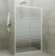 Душевая дверь Triton Слайд Щ0000038520 120 см профиль белый стекло прозрачное с узором