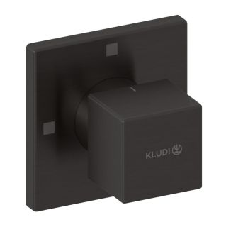 Переключатель потоков Kludi Decus 54846N275 на три потребителя сталь оружейная брашированная