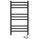 Полотенцесушитель электрический Laris Астор ЧКЧ9 350х700 R 73207865 Черный муар